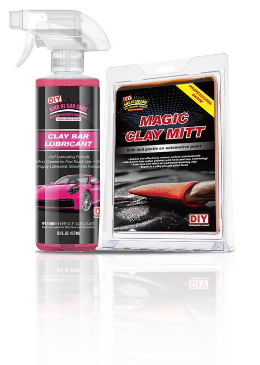 Clay Lubricant and Clay Mitt